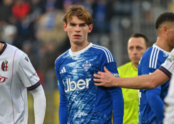 Il biancoblù Nico Paz (foto Roberto Colombo)