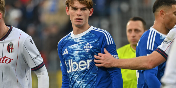 Il biancoblù Nico Paz (foto Roberto Colombo)