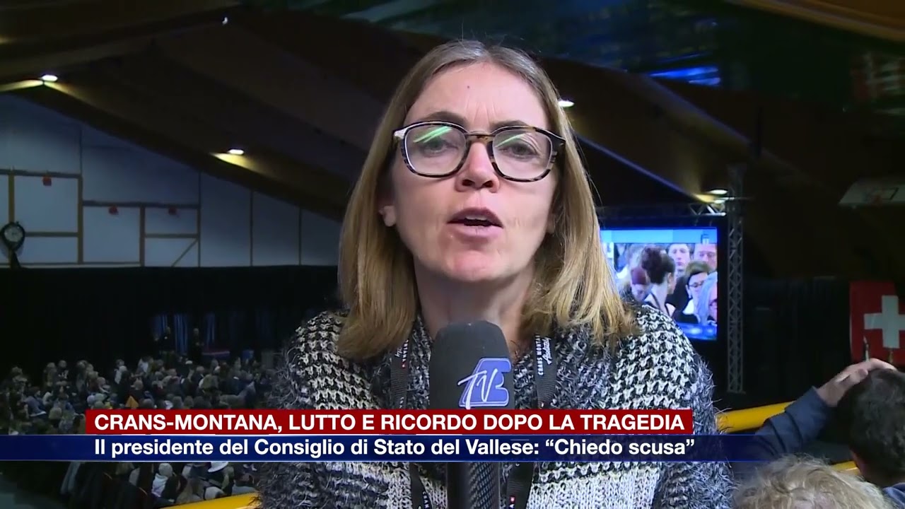 Lutto a Crans-Montana, lacrime per le vittime. Il presidente del Vallese: “Chiedo scusa a nome di tutti”