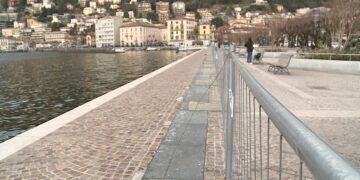 paratie lungolago Como