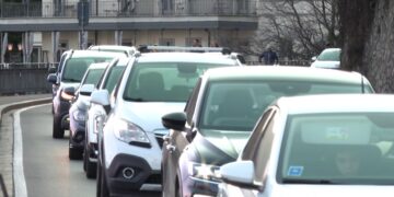 traffico via per Cernobbio