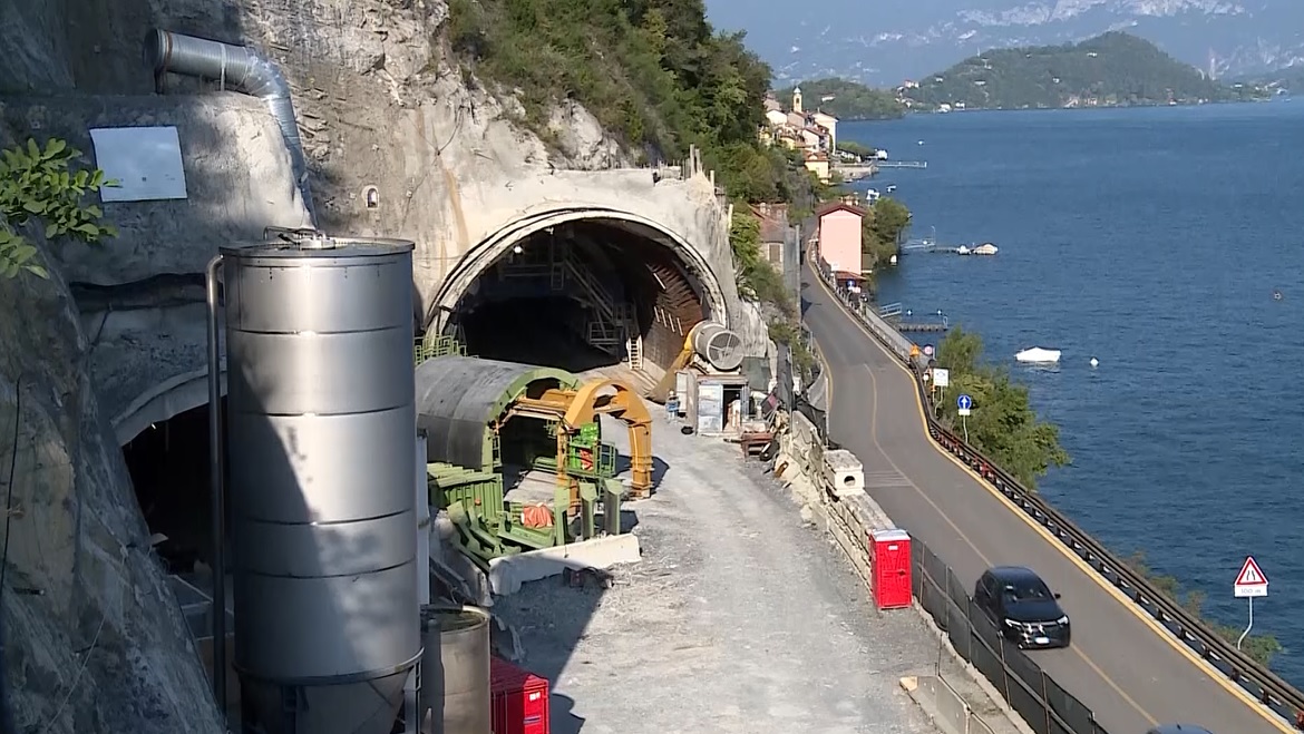 Variante della Tremezzina, Salvini: “Buone notizie”. Gemme: “Cantiere a rilento, a breve intensificheremo i lavori”