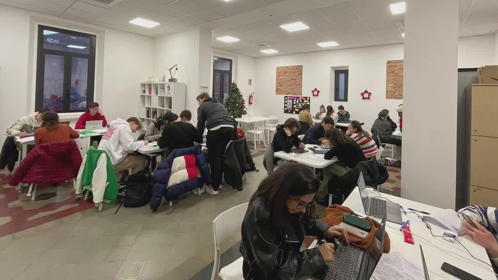 L’aula studio de Lo Snodo compie tre anni