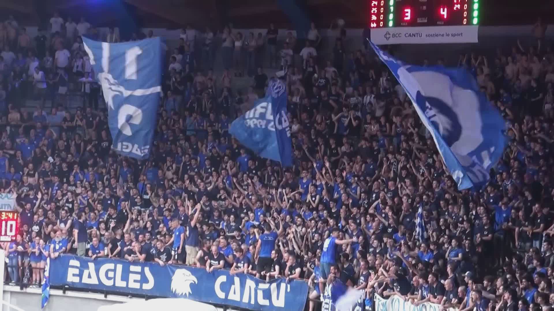 Pallacanestro Cantù, nel mirino il derby con Milano