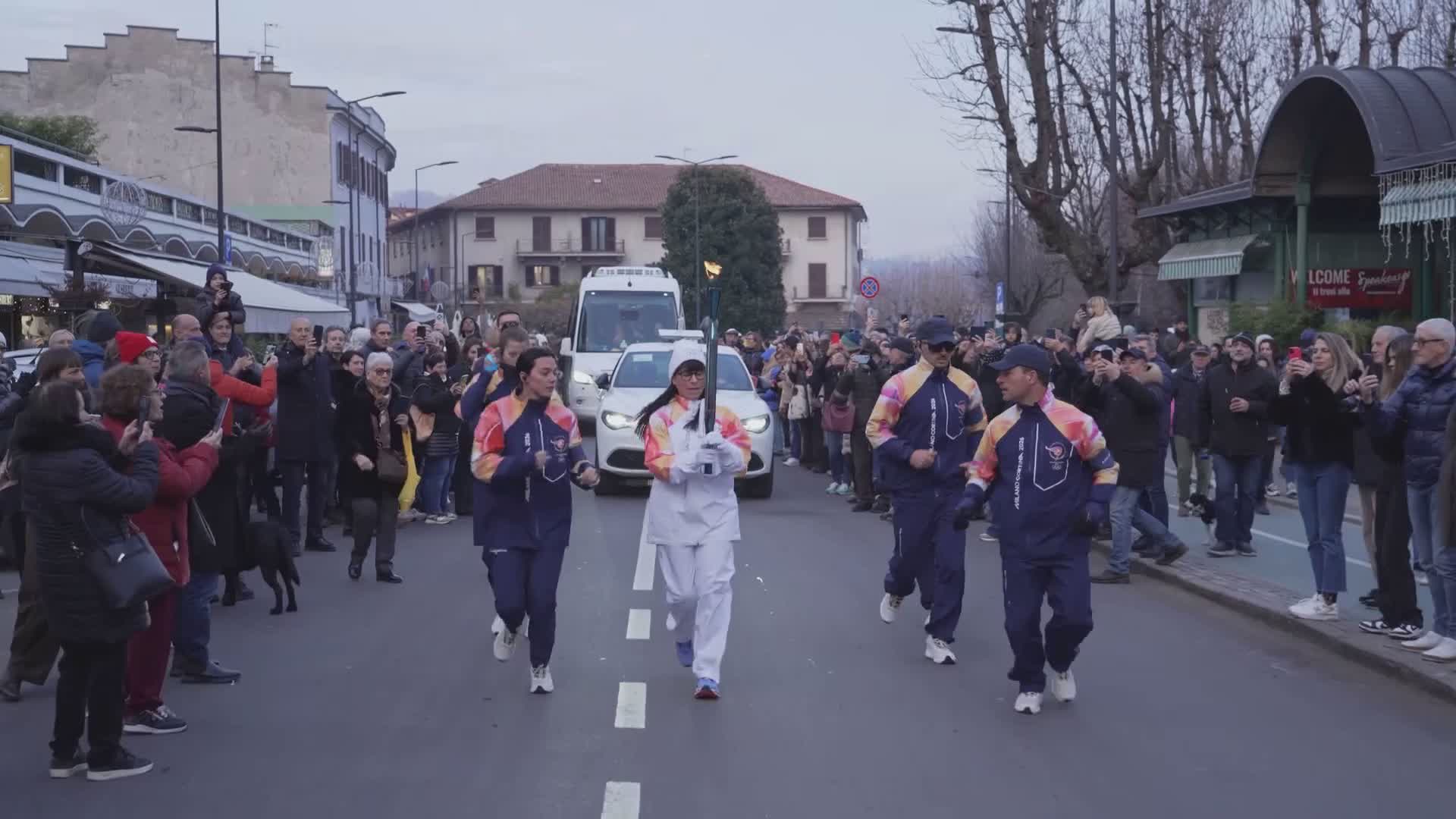 Fiamma Olimpica, i provvedimenti viabilistici a Como e Cantù