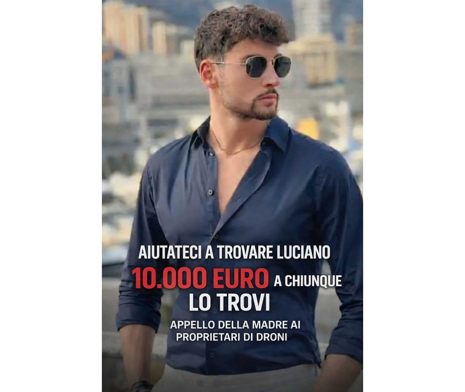 25enne scomparso sulla neve a Saint Moritz, madre offre ricompensa