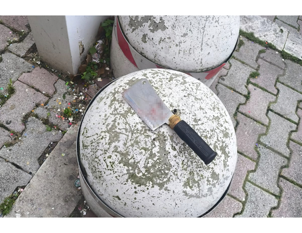 Aggredita a colpi di mannaia dal suocero in strada, grave una donna