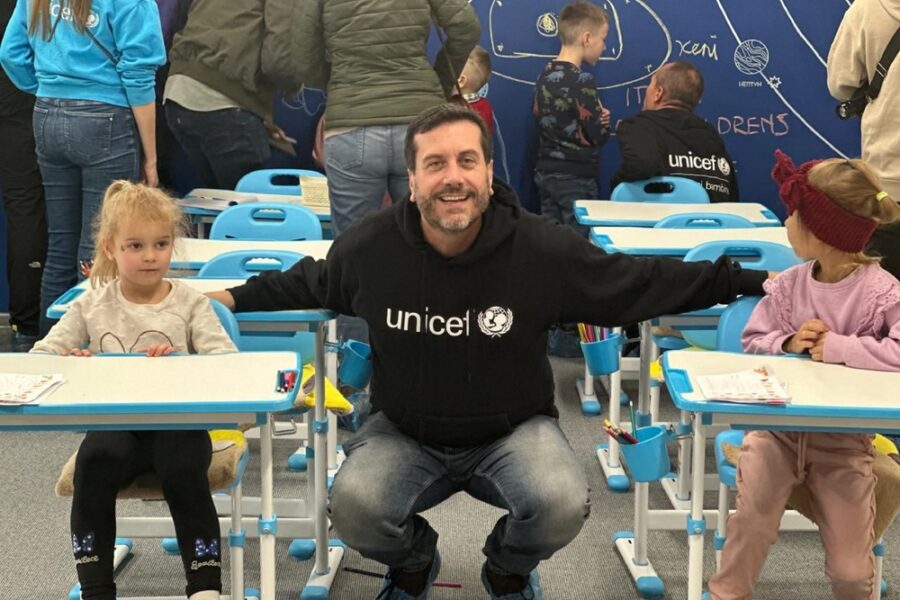 Iacomini racconta le difficoltà dei bambini ucraini