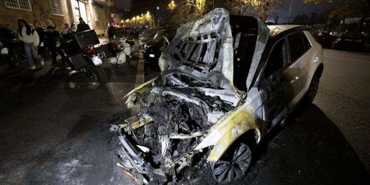 Si sospetta un avvertimento legato al mondo della droga