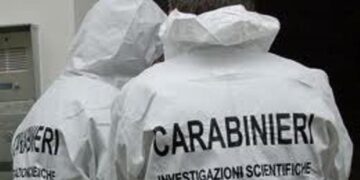 Esame eseguito da carabinieri del Ris di Messina