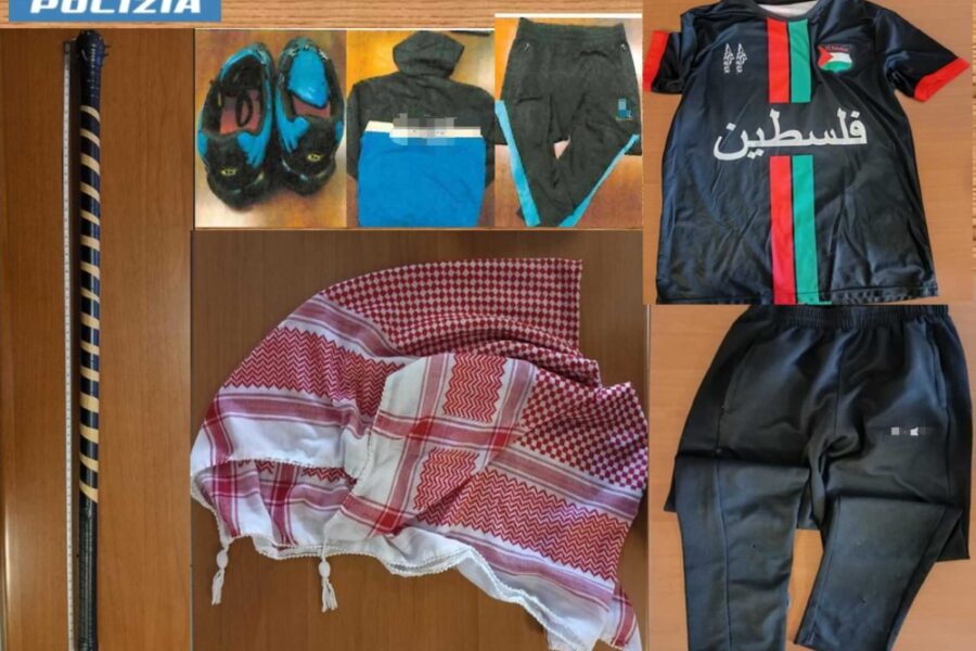 Operazione della Polizia a Udine dopo la partita del 14 Ottobre