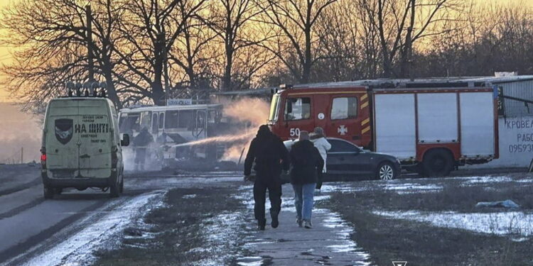 Colpito da un drone nella regione di Dnipropetrovsk