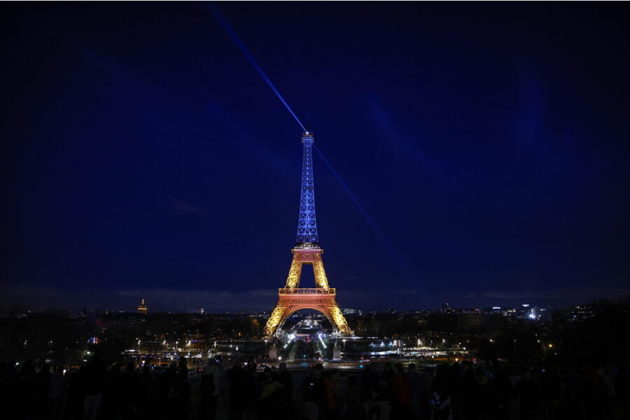 La solidarietà del comune di Parigi a 4 anni dall'invasione russa