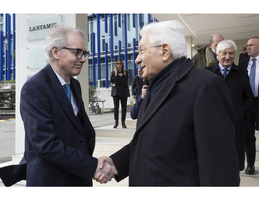 Il presidente dopo le celebrazioni per il centenario della morte di Gobetti