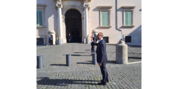 Saluto ai presenti del Capo dello Stato