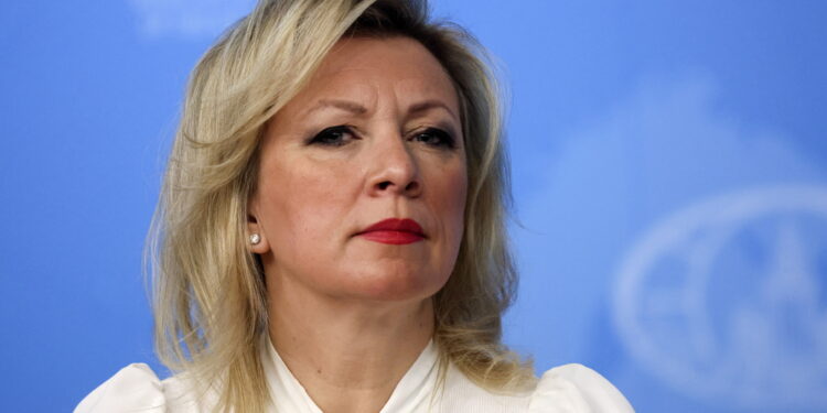 Zakharova: 'Dichiarazioni fatte senza prove'