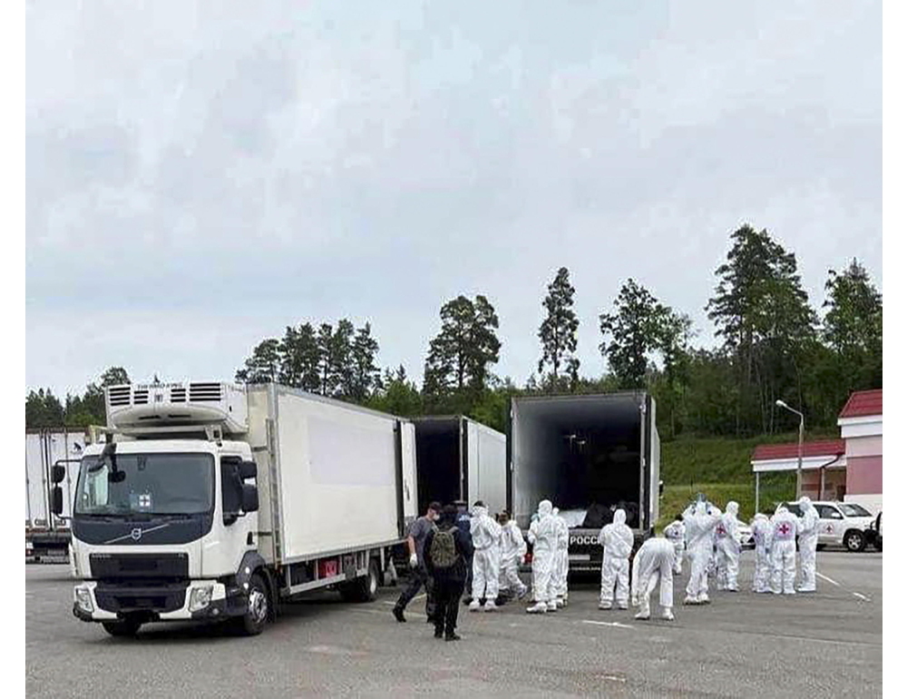 Mosca, restituiti a Kiev 1.000 corpi di soldati caduti contro 35