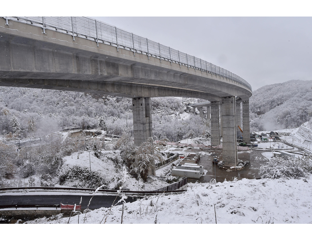 Perturbazione porta neve a bassa quota in Piemonte e in Liguria