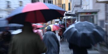 Dall'Atlantico un flusso ininterrotto di correnti umide e instabili