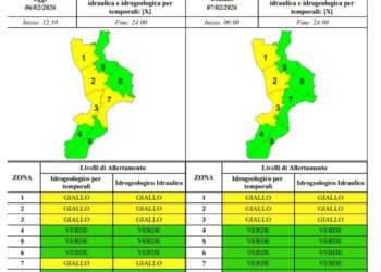 Sabato stessa condizione su fascia tirrenica