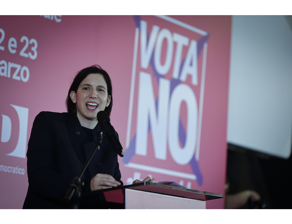 Schlein, se perde il referendum il governo non cade