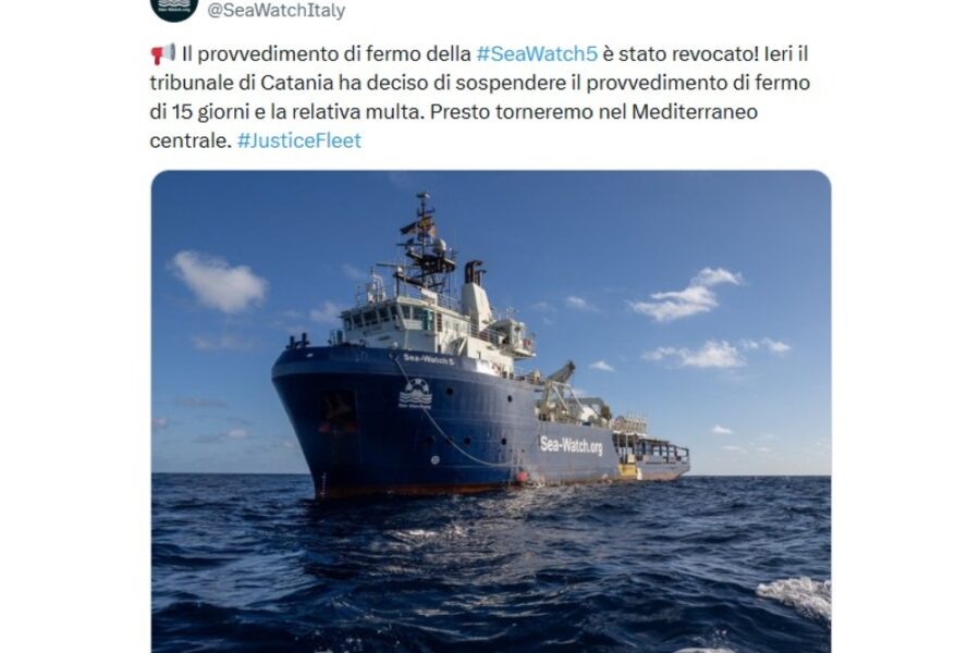 Dopo soccorso di 18 migranti in Sar Libica. Ong 'presto in mare'