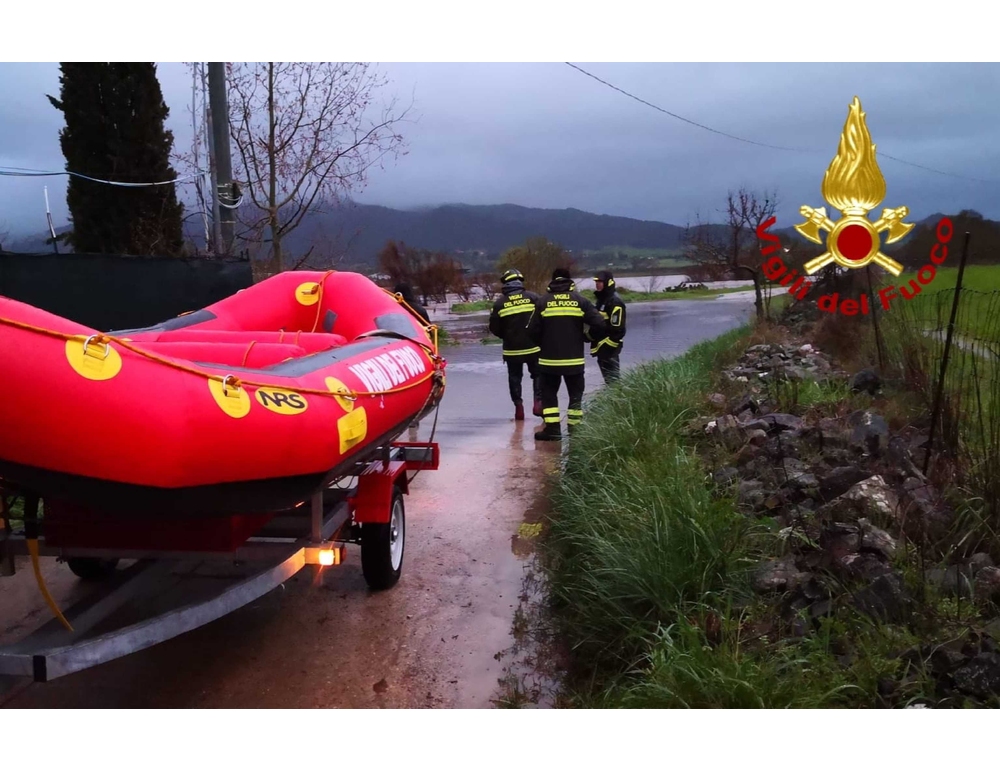 Il Rio Mannu ha esondato nel territorio di Ozieri