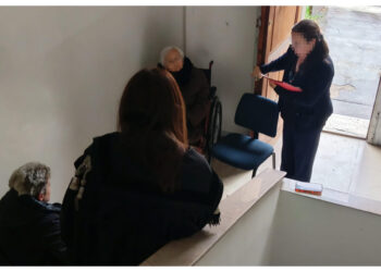 Barriere architettoniche nell'edificio del Giudice di Pace a Sulmona