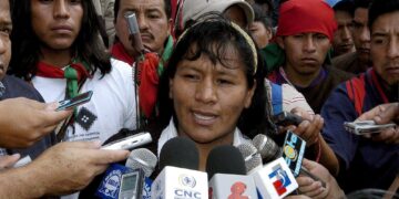 Quilcué rapita con lo staff della sua sicurezza