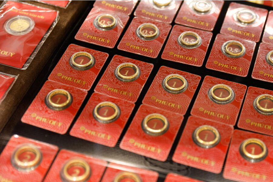 Il metallo considerato di buon auspicio per l'anno nuovo