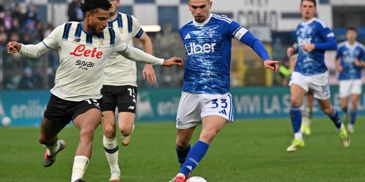 Lucas Da Cunha, capitano del Como (foto Roberto Colombo)