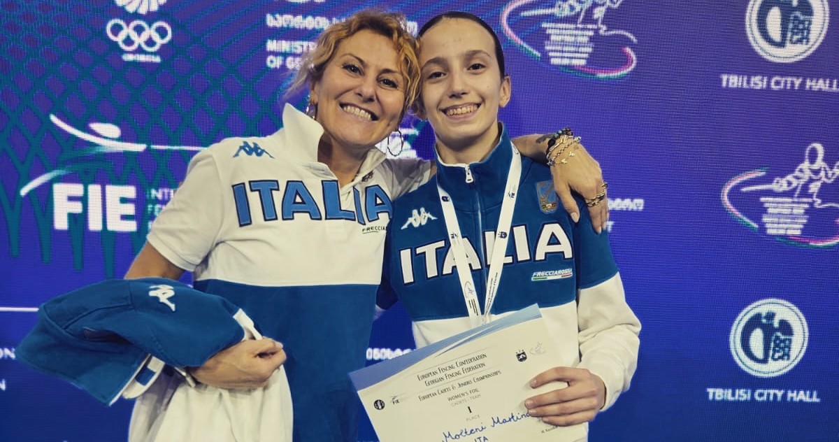 Scherma, oro europeo giovanile: festeggiano Molteni e Pivotti