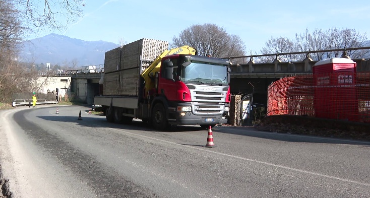 lavori viale Per San Fermo