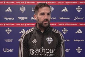 Domani Como-Inter, Fabregas: “Il Sinigaglia dovrà essere una piccola Bombonera”