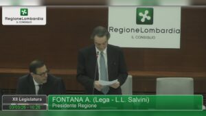 Il governatore Fontana in consiglio regionale: “Pronti a candidarci per le Olimpiadi estive 2040”