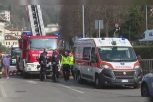 Mobilitazione a Como per recuperare una donna caduta nel Cosia