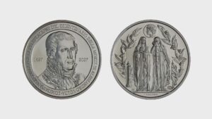 Alessandro Volta, coniata la medaglia ufficiale delle celebrazioni