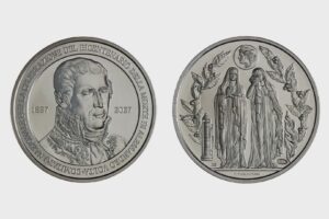 Alessandro Volta, coniata la medaglia ufficiale delle celebrazioni