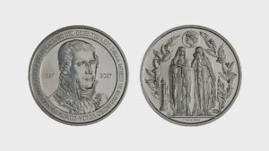 Alessandro Volta, coniata la medaglia ufficiale delle celebrazioni