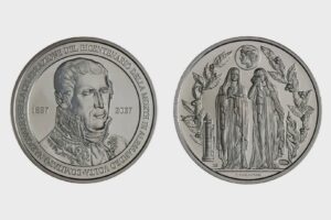 Alessandro Volta, coniata la medaglia ufficiale delle celebrazioni