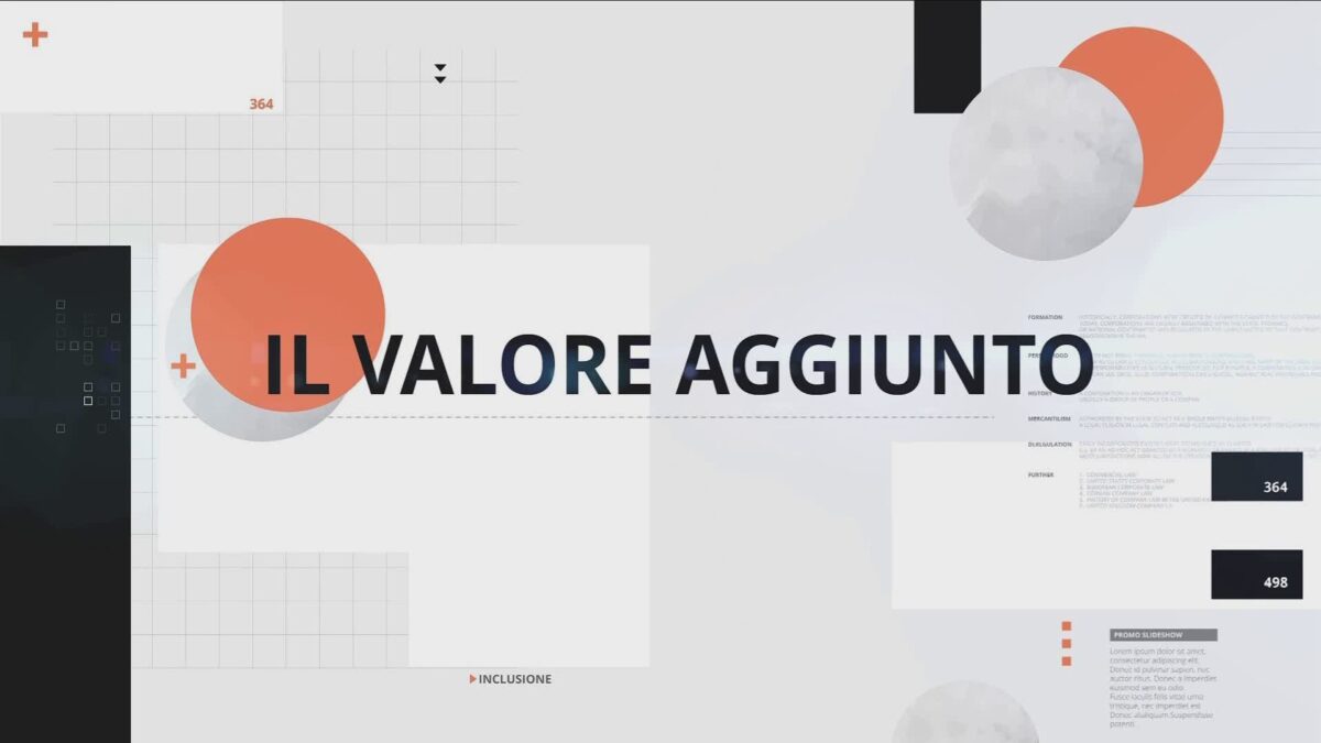 Il Valore Aggiunto, il nuovo appuntamento di Etv in onda ogni domenica alle 20.05