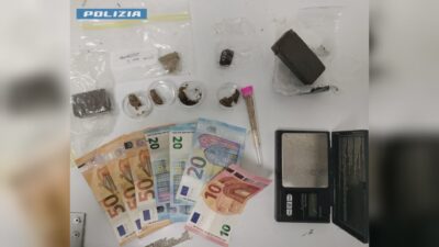 Droga in auto e a casa, denunciato dalla polizia 26enne di Arosio