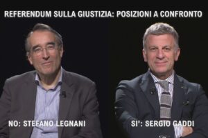 Intervista doppia gaddi legnani referendum