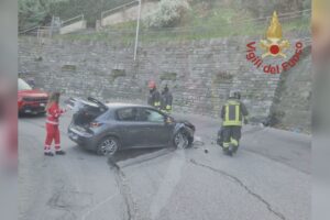 Incidente in via Statale per Lecco, nessun ferito ma traffico bloccato