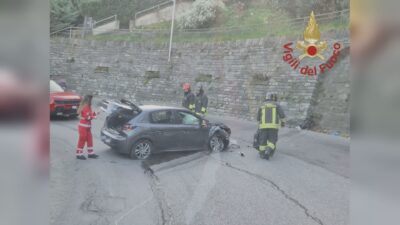 Incidente in via Statale per Lecco, nessun ferito ma traffico bloccato