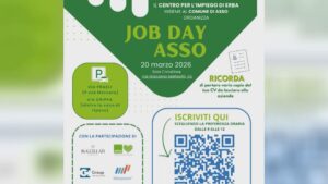 Job day di Asso, 123 partecipanti in tre ore: un’opportunità per trovare lavoro a Como e provincia