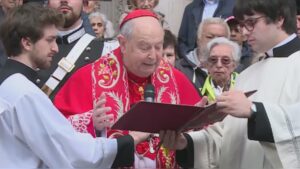 Le celebrazioni della Settimana Santa presiedute dal cardinale Cantoni