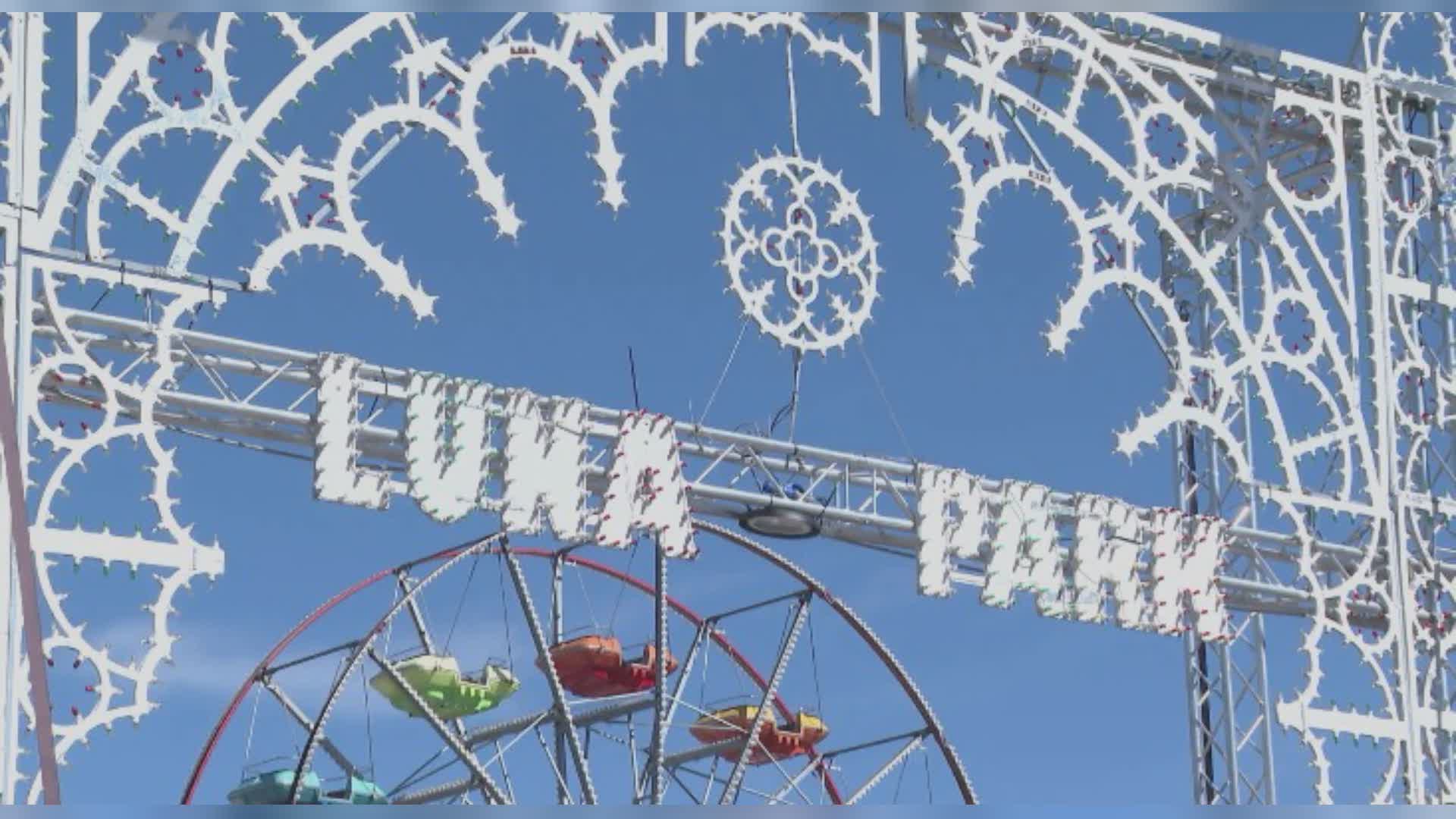 Luna park di Muggiò al via da sabato. Detriti rimossi: nell’ex piazza d’Armi è tutto pronto