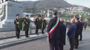 A Cernobbio celebrata la giornata regionale della riconoscenza per gli alpini