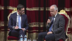 I ministri Salvini e Piantedosi a Como. Il messaggio agli studenti su legalità e sicurezza